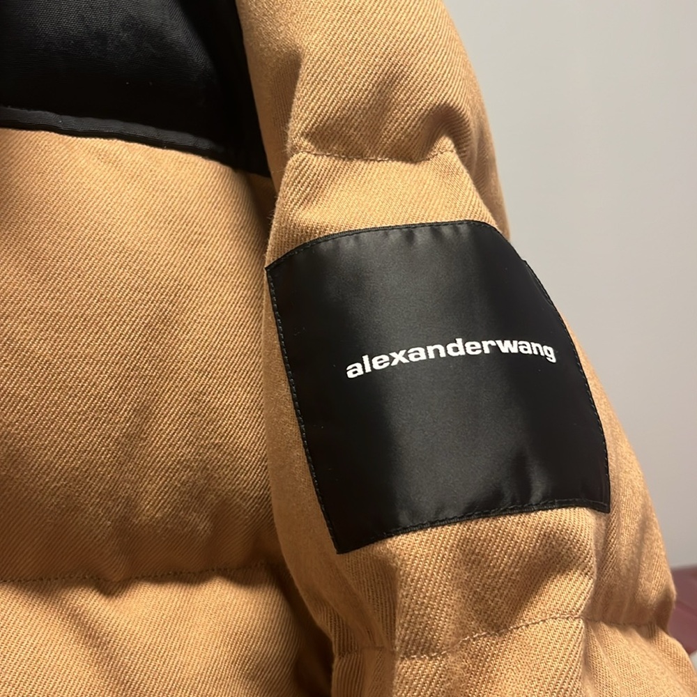 alexander wang Tan and Black Puffer Jacket Brand new but no tag! From New York L